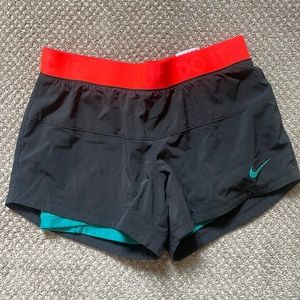 Nike athletic shorts with built in shorts